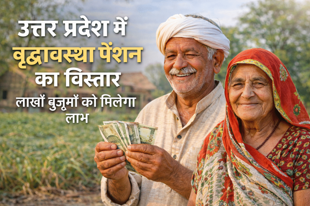 उत्तर प्रदेश में वृद्धावस्था पेंशन योजना का विस्तार लाखों बुजुर्गों को मिलेगा सीधा लाभ